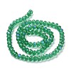 Electroplate Glass Beads Strands EGLA-A034-T1mm-L12-2