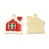 Christmas Alloy Enamel Pendants ENAM-D050-13C-02G-1