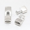 Matte 316 Surgical Stainless Steel Snap Lock Clasps STAS-E106-12P-1