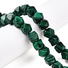 Synthetic Malachite Dyed Beads Strands G-T38-29-1