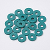 Handmade Polymer Clay Beads X-CLAY-R067-6.0mm-07-2