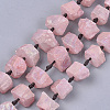 Rough Raw Natural Quartz Crystal Beads Strands G-T121-20D-1