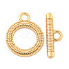 Brass Toggle Clasps KK-A223-18G-2