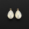 ABS Plastic Imitation Pearl Pendants KK-N242-015-3