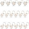 CHGCRAFT 17Pcs 3 Style Zinc Alloy Keychain KEYC-CA0001-22-1