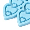 Heart Pendant Silicone Molds DIY-P022-15-4