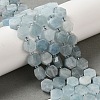 Natural Aquamarine Beads Strands G-P534-A08-02-2