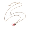 5Pcs 5 Styles Iron Cable Chains Necklaces NJEW-JN04830-5