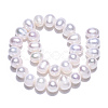 Natural Cultured Freshwater Pearl Beads Strands PEAR-N013-06V-4