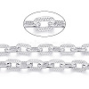 Aluminum Textured Cable Chain CHA-N003-45P-2