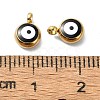 Ion Plating(IP) Real 18K Gold Plated 201 Stainless Steel Charms STAS-L024-020G-06-3