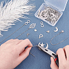 DICOSMETIC DIY Earring Making Kit STAS-DC0002-61-3