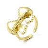 Brass Cuff Rings for Women RJEW-D026-02G-1