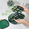 PET Plastic Multi-layered Jewerly Box CON-WH0092-64-4