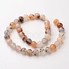 Natural Agate Beads Strands X-G-D845-04-8mm-2