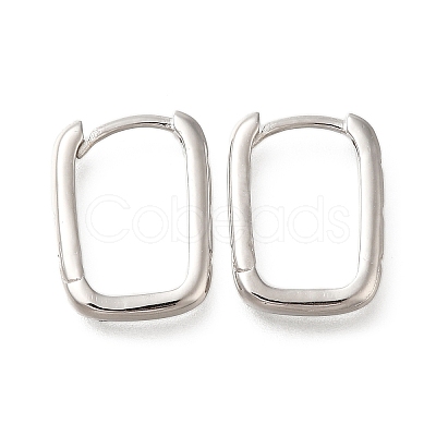 925 Sterling Silver Hoop Earrings STER-M018-09P-1