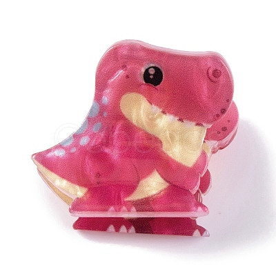 Cute Mini Dinosaur Acrylic Claw Hair Clips PHAR-A012-08C-1