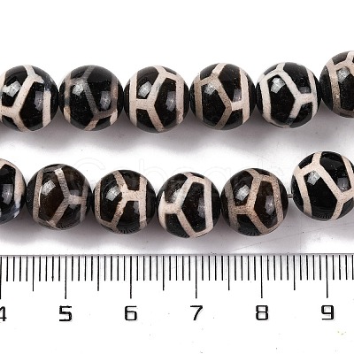 Tibetan Style dZi Beads G-U006-06D-01-1