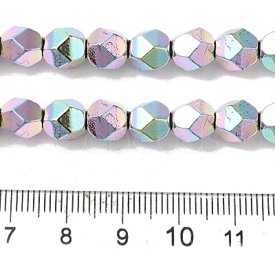 Baking Painted Synthetic Non-Magnetic Hematite Beads Strands G-I364-P01-02-1