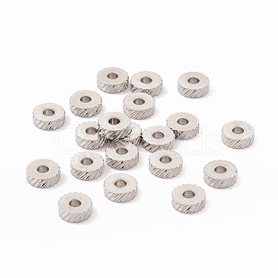 Non-Tarnish 201 Stainless Steel Spacer Beads STAS-A057-26B-P-1