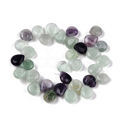 Natural Fluorite Beads Strands G-T138-118-1