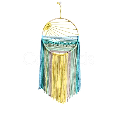 Sunrise Cotton Macrame Wall Hanging PW-WG43427-01-1