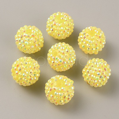 Opaque Acrylic Beads SACR-TAC0001-04A-1