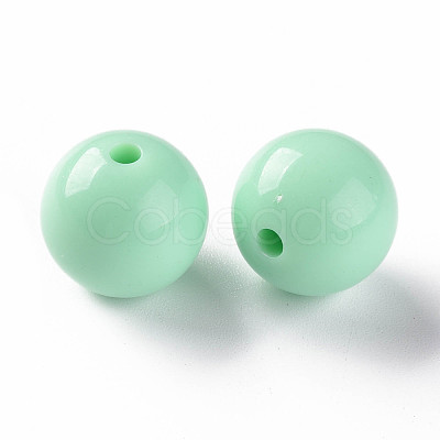 Opaque Acrylic Beads MACR-S370-C16mm-A05-1