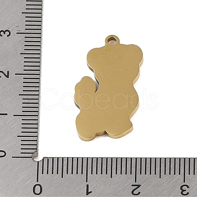 304 Stainless Steel Pendants STAS-C095-18G-1