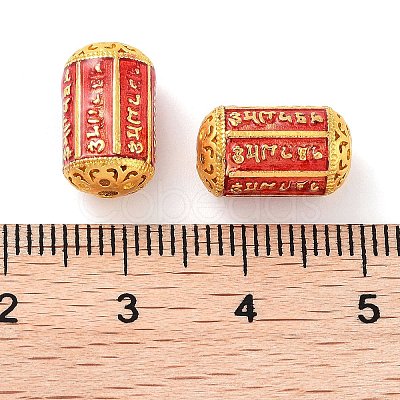 Alloy Enamel Beads ENAM-B001-01-1