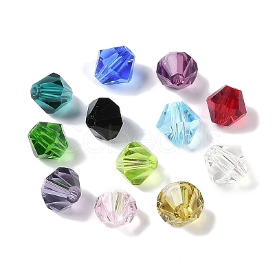 Imitation Austrian Crystal Beads SWAR-F022-6x6mm-M-1