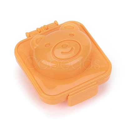 Bear Shape Cartoon Cute Boil Egg Sushi Rice Decorating Mold DIY-E034-07F-1