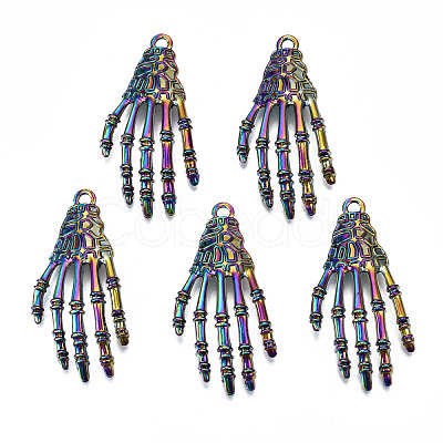 Rainbow Color Alloy Pendants PALLOY-S180-002-RS-1