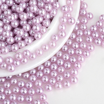 Imitation Pearl Acrylic Beads OACR-S011-6mm-Z11-1