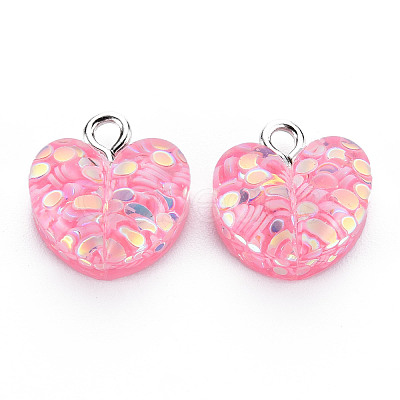 Epoxy Resin Charms X-RESI-S400-004-1