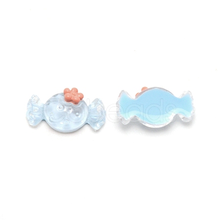 Candy Resin Cabochons MRMJ-WH0074-31A-1