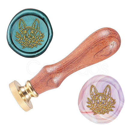 Wax Seal Stamp Set AJEW-WH0208-621-1