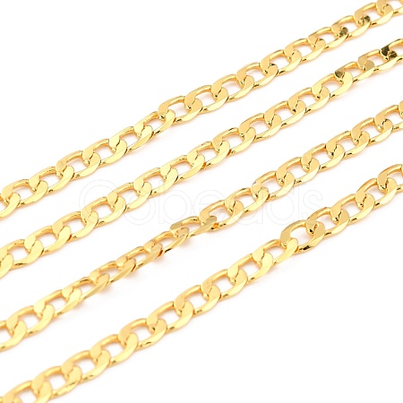 Brass Curb Chains CHC-C017-03-NR-1
