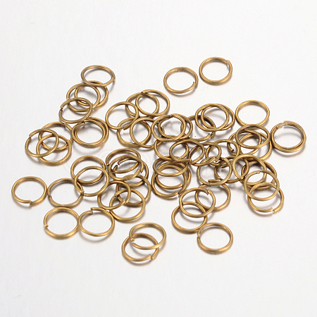 Iron Open Jump Rings X-IFIN-A018-5mm-AB-NF-1