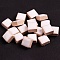 Square Shape Porcelain Mosaic Tiles, for DIY Mosaic Art Crafts, Picture Frames and More, White, 10x10mm, about 205pcs/set