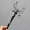 Natural Obsidian Viking Dragon Wands, Fairy Stick, 180mm