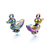 Rainbow Color Alloy Pendants PALLOY-N156-225-4