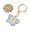 4Pcs 4 Styles Iron Keychains KEYC-JKC00945-3