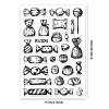 PVC Plastic Stamps DIY-WH0167-57-0555-6