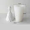 3D Wedding Dress DIY Silicone Candle Molds PW-WG63318-01-1