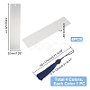 Unicraftale Stainless Steel Brushed Blank Bookmarks AJEW-UN0001-46-3
