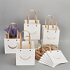 Funny Craft Paper Handbags CARB-WH0018-02B-4