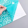 Self-Adhesive Silk Screen Printing Stencil DIY-WH0173-047-07-7