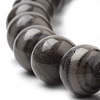 Natural Wood Lace Stone Beads Strands G-S259-40-16mm-3