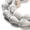 Natural Howlite Beads Strands G-B106-A26-01-4